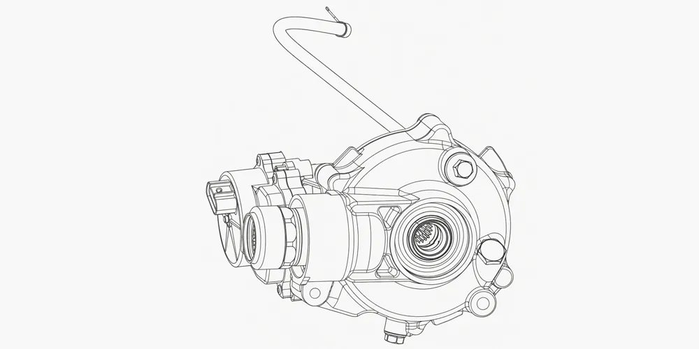 automatictransmissionpart-products-EP-700ATV Front Axle Assembly-draft