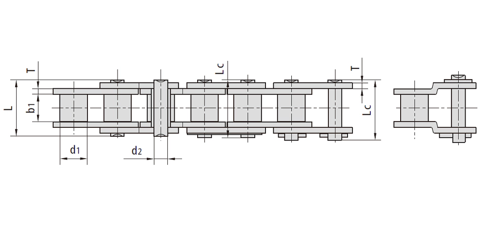 automatictransmissionpart-products-EP-A-Series Short Pitch Precision Roller Chains-draft