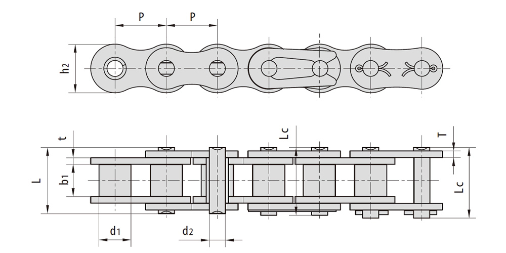 automatictransmissionpart-products-EP-Corrosion Resistant Zinc-Plated Chains-draft