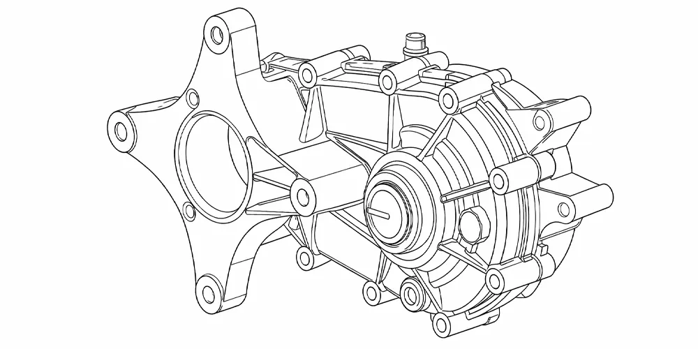 EP-EA01 电动汽车变速箱 automatictransmissionpart-products-EP-EA01 Electric Vehicle Gearbox-draft