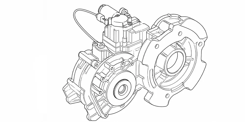 EP-EA02 电动汽车变速箱 automatictransmissionpart-products-EP-EA02 Electric Vehicle Gearbox-draft