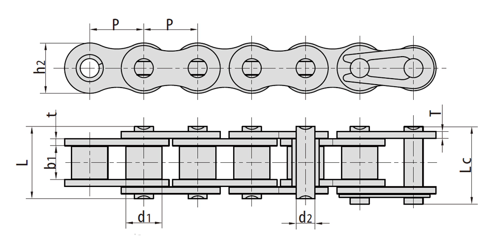 automatictransmissionpart-products-EP-Heavy Duty Non-standard Roller Chains-draft