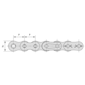 automatictransmissionpart-products-EP-Heavy Duty Series Simplex Roller Chain