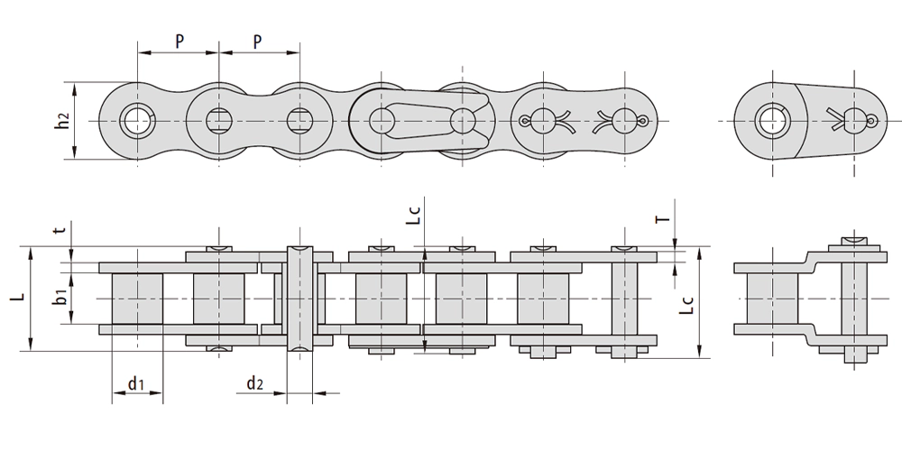 automatictransmissionpart-products-EP-SH Heavy Duty Short Pitch Roll - draft