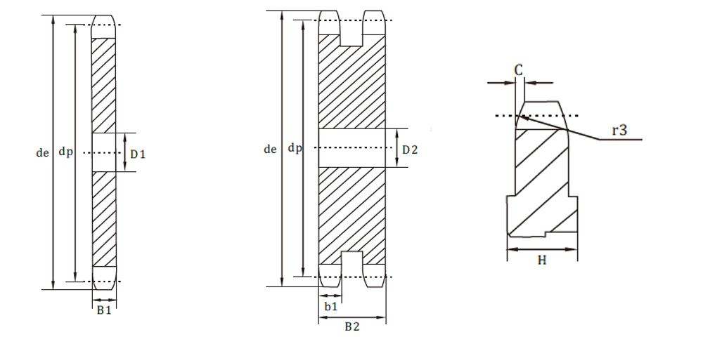 automatictransmissionpart-products-EP05B-2-European Standard Sprockets 8×3mm-draft