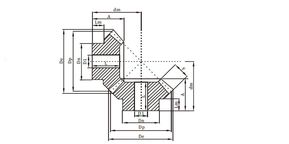 automatictransmissionpart-products-EP-European Standard Bevel Gears Ratio 11-draft