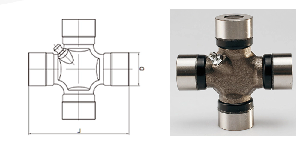 automatictransmissionpart-products-EP-HS Series DAF Universal Joint-Draft