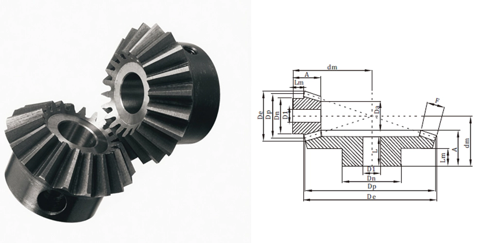 automatictransmissionpart-products-EP-Type B Bevel Gear-European Standard Ratio 13-draft