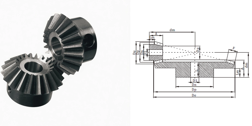 automatictransmissionpart-products-EP-Type B Bevel Gear-European Standard Ratio 14-draft